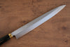 Takeshi Saji Maki-e Art Silver Steel No.3 Yanagiba 270mm Lacquered Handle - Seisuke Knife - Slide 6