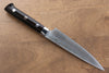 Takeshi Saji Blue Steel No.2 Colored Damascus Petty-Utility 135mm Ironwood Handle - Seisuke Knife - Slide 2
