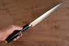 Takeshi Saji Maki-e Art Silver Steel No.3 Yanagiba 270mm Lacquered Handle - Seisuke Knife - Slide 11