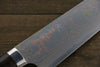 Takeshi Saji Blue Steel No.2 Colored Damascus Gyuto 240mm Ironwood Handle - Seisuke Knife