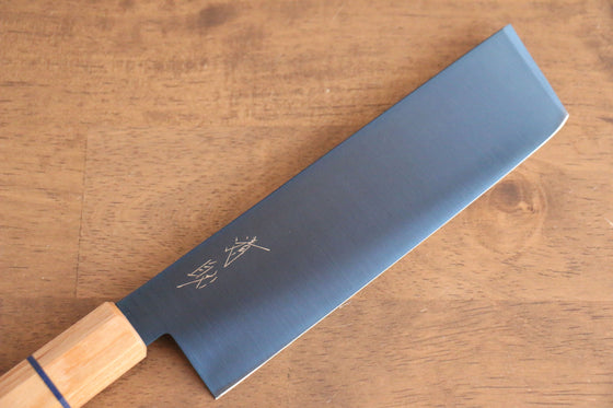 Seisuke SK-85 Ion plating Nakiri  175mm White wood Handle - Seisuke Knife