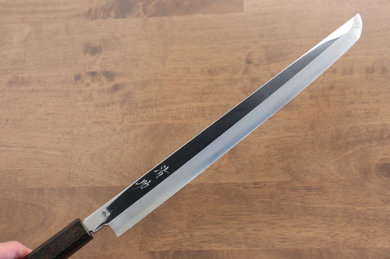 Seisuke VG10 Sakimaru Takohiki 330mm Live oak Lacquered (Kamon) Handle - Seisuke Knife