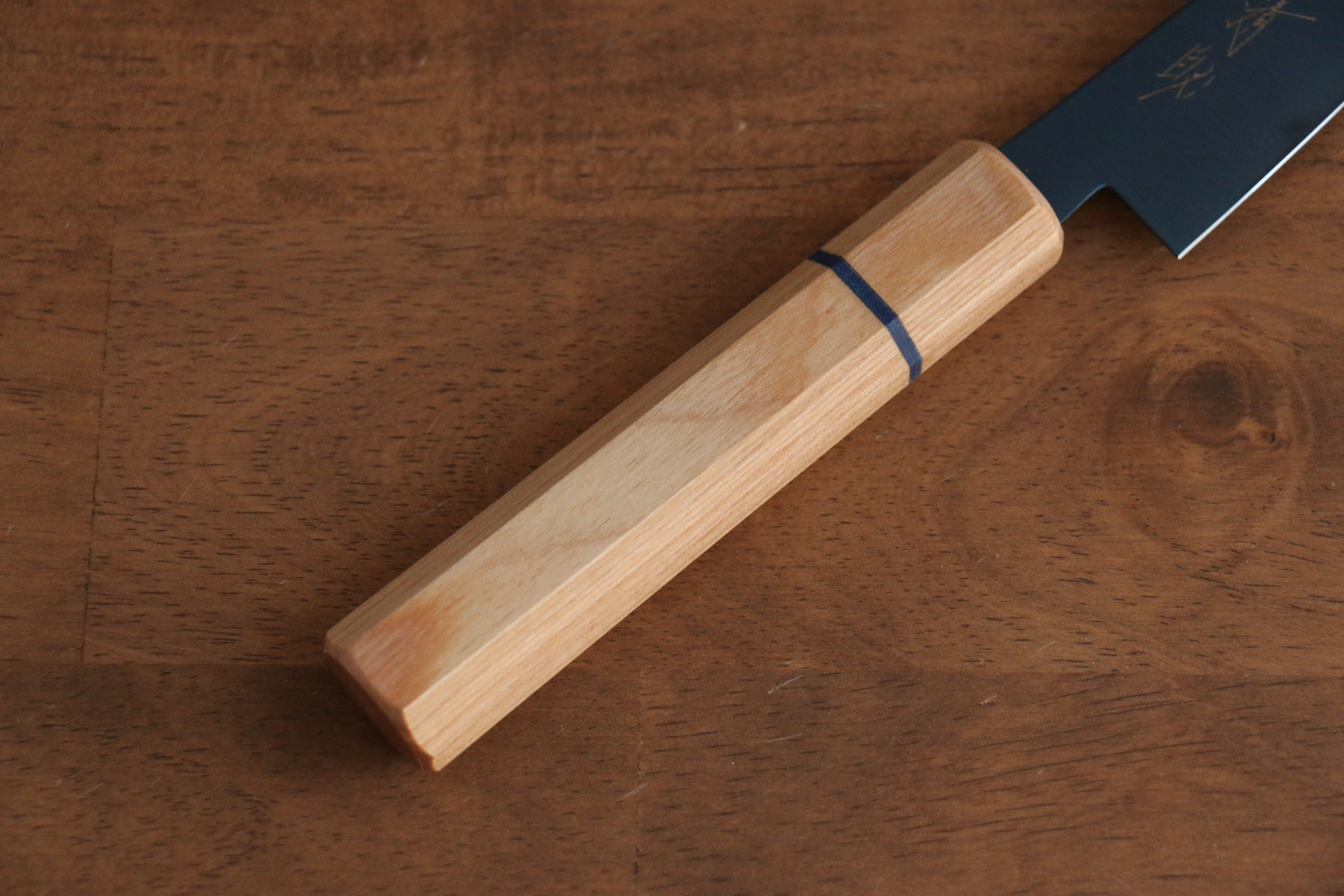 Seisuke SK-85 Ion plating Petty-Utility 120mm White Wood Handle - Seisuke Knife