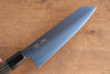 Seisuke SK-85 Ion plating Kiritsuke Santoku  180mm Gray Pakka wood Handle - Seisuke Knife