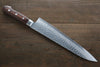 Seisuke VG10 17 Layer Damascus Gyuto 240mm Mahogany Handle - Seisuke Knife