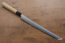  Kikuzuki Blue Steel No.1 Damascus Sakimaru Takohiki 270mm Magnolia Handle - Seisuke Knife