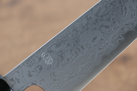 Kikuzuki Blue Steel No.1 Damascus Gyuto 210mm Magnolia Handle - Seisuke Knife