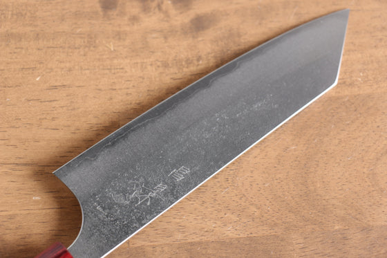 Masakage Yuki White Steel No.2 Nashiji Bunka 170mm with Magnolia Handle - Seisuke Knife