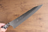 Yu Kurosaki Senko Ei SG2 Hammered Gyuto 240mm Gray Acrylic Handle - Seisuke Knife - Slide 4