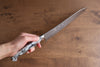 Yu Kurosaki Senko Ei SG2 Hammered Gyuto 240mm Gray Acrylic Handle - Seisuke Knife - Slide 8