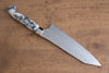 Yu Kurosaki Senko Ei SG2 Hammered Bunka 165mm Gray Acrylic Handle - Seisuke Knife - Slide 2