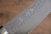 Yu Kurosaki Senko Ei SG2 Hammered Bunka 165mm Gray Acrylic Handle - Seisuke Knife - Slide 5