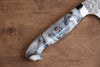 Yu Kurosaki Senko Ei SG2 Hammered Bunka 165mm Gray Acrylic Handle - Seisuke Knife - Slide 6