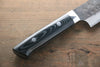 Takeshi Saji Blue Super Kurouchi Gyuto 180mm Black Micarta Handle - Seisuke Knife - Slide 8