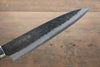 Takeshi Saji Blue Super Kurouchi Gyuto 180mm Black Micarta Handle - Seisuke Knife - Slide 5