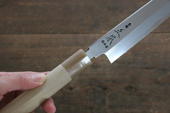 Masamoto Hongasumi White Steel No.2 Deba with Magnolia Handle - Seisuke Knife