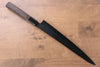 Sakai Takayuki Kurokage VG10 Hammered Teflon Coating Sujihiki 240mm with Wenge Handle - Seisuke Knife - Slide 2