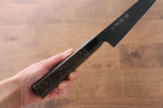 Sakai Takayuki Kurokage VG10 Hammered Teflon Coating Sujihiki 240mm with Wenge Handle - Seisuke Knife