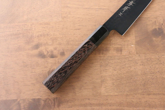 Sakai Takayuki Kurokage VG10 Hammered Teflon Coating Sujihiki 240mm with Wenge Handle - Seisuke Knife