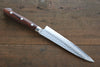 Seisuke VG10 17 Layer Damascus Petty-Utility 135mm Mahogany Handle - Seisuke Knife