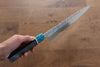 Yu Kurosaki Fujin SG2 Hammered Damascus Sujihiki 240mm Wenge Handle - Seisuke Knife