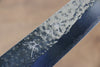 Yu Kurosaki Senko SG2 Hammered Small Santoku 150mm Shitan (ferrule: Red Pakka wood) Handle - Seisuke Knife - Slide 5