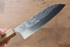 Yu Kurosaki Juhyo SG2 Hammered Santoku 165mm with Oak Handle - Seisuke Knife - Slide 4