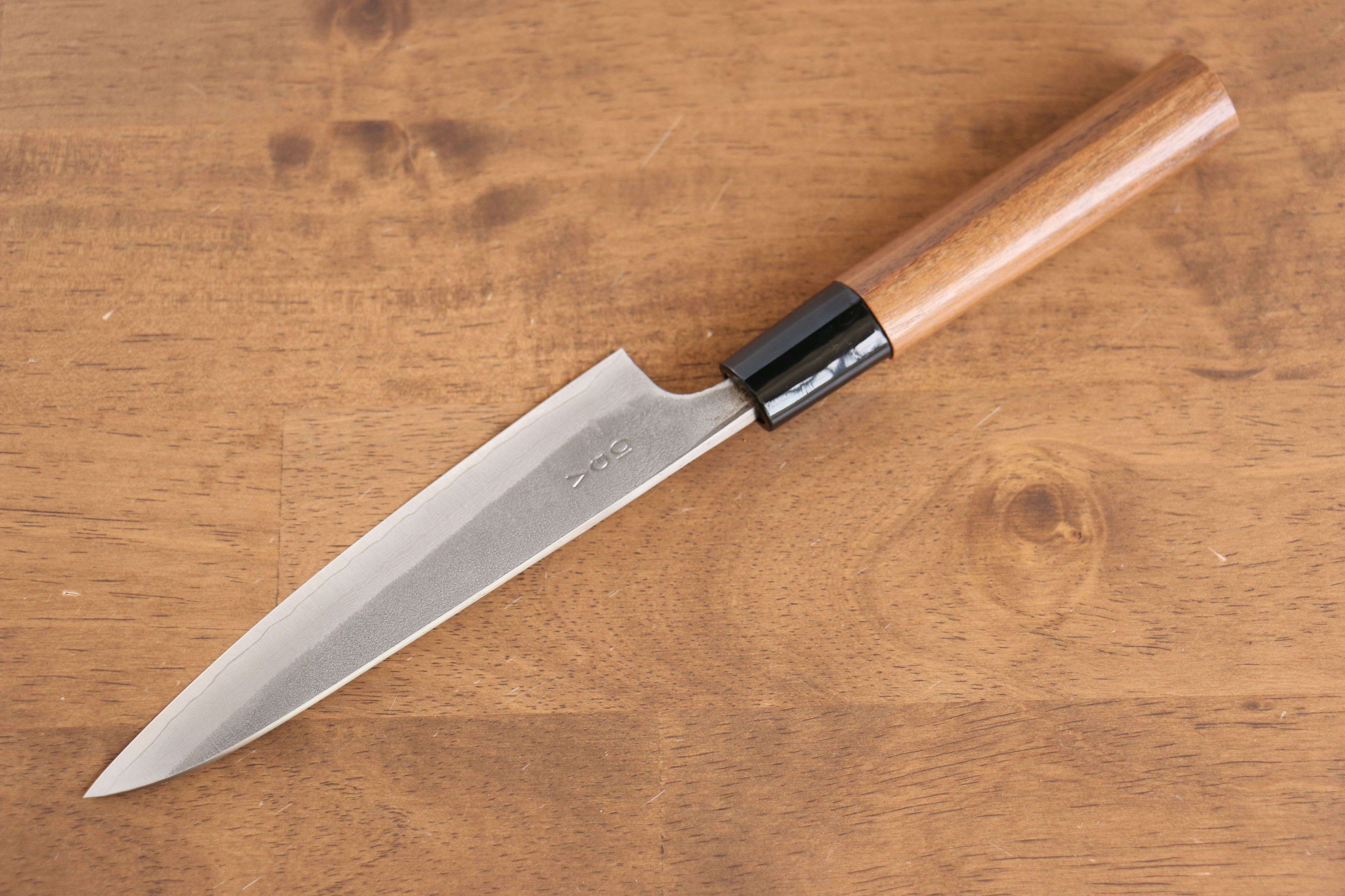 Nao Yamamoto VG10 Damascus Nashiji Petty-Utility 140mm Walnut Handle - Seisuke Knife