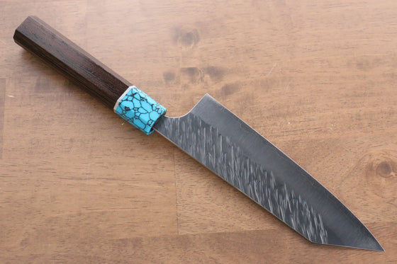 Yu Kurosaki Fujin SG2 Hammered Damascus Bunka 170mm Wenge Handle - Seisuke Knife