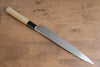 Sakai Kikumori VG10 Mirrored Finish Yanagiba 240mm Magnolia Handle - Seisuke Knife - Slide 2