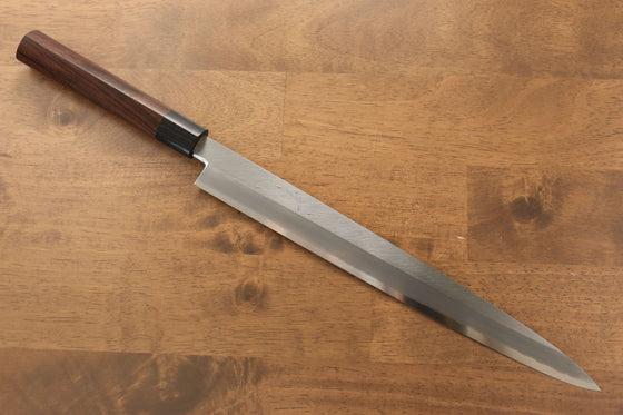 Jikko Silver Steel No.3 Yanagiba 300mm Shitan Handle - Seisuke Knife