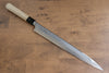 Sakai Kikumori VG10 Mirrored Finish Yanagiba 330mm with Magnolia Handle - Seisuke Knife - Slide 1