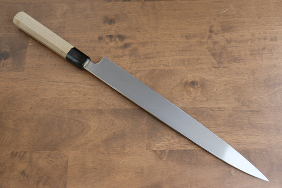 Sakai Kikumori VG10 Mirrored Finish Yanagiba 330mm with Magnolia Handle - Seisuke Knife