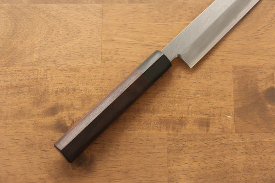 Jikko Silver Steel No.3 Yanagiba 240mm with Shitan Handle - Seisuke Knife