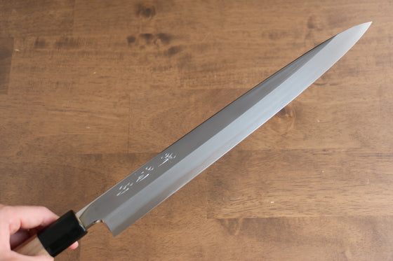 Sakai Kikumori VG10 Mirrored Finish Yanagiba 300mm Magnolia Handle - Seisuke Knife