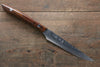 Takeshi Saji VG10 Diamond Finish Steak 125mm Ironwood Handle - Seisuke Knife - Slide 1