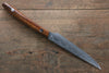 Takeshi Saji VG10 Diamond Finish Steak 125mm Ironwood Handle - Seisuke Knife - Slide 2