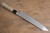 Sakai Kikumori VG10 Mirrored Finish Kiritsuke 270mm Magnolia Handle - Seisuke Knife - Slide 2