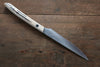 Takeshi Saji VG10 Diamond Finish Steak 125mm White Cow Bone Handle - Seisuke Knife - Slide 2