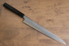 Sakai Kikumori VG10 Mirrored Finish Sujihiki 270mm Ebony Wood Handle - Seisuke Knife - Slide 1