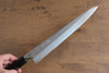 Sakai Kikumori VG10 Mirrored Finish Sujihiki 270mm Ebony Wood Handle - Seisuke Knife - Slide 4