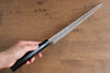 Sakai Kikumori VG10 Mirrored Finish Sujihiki 270mm Ebony Wood Handle - Seisuke Knife - Slide 8