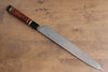 Yu Kurosaki Blue Steel No.2 Mirrored Finish Yanagiba 270mm Chinese Quince Handle - Seisuke Knife