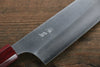 Makoto Kurosaki Ryusei Blue Super Nashiji Santoku 170mm with American Cherry Handle - Seisuke Knife