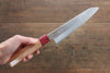 Makoto Kurosaki Ryusei Blue Super Nashiji Gyuto 210mm with American Cherry Handle - Seisuke Knife