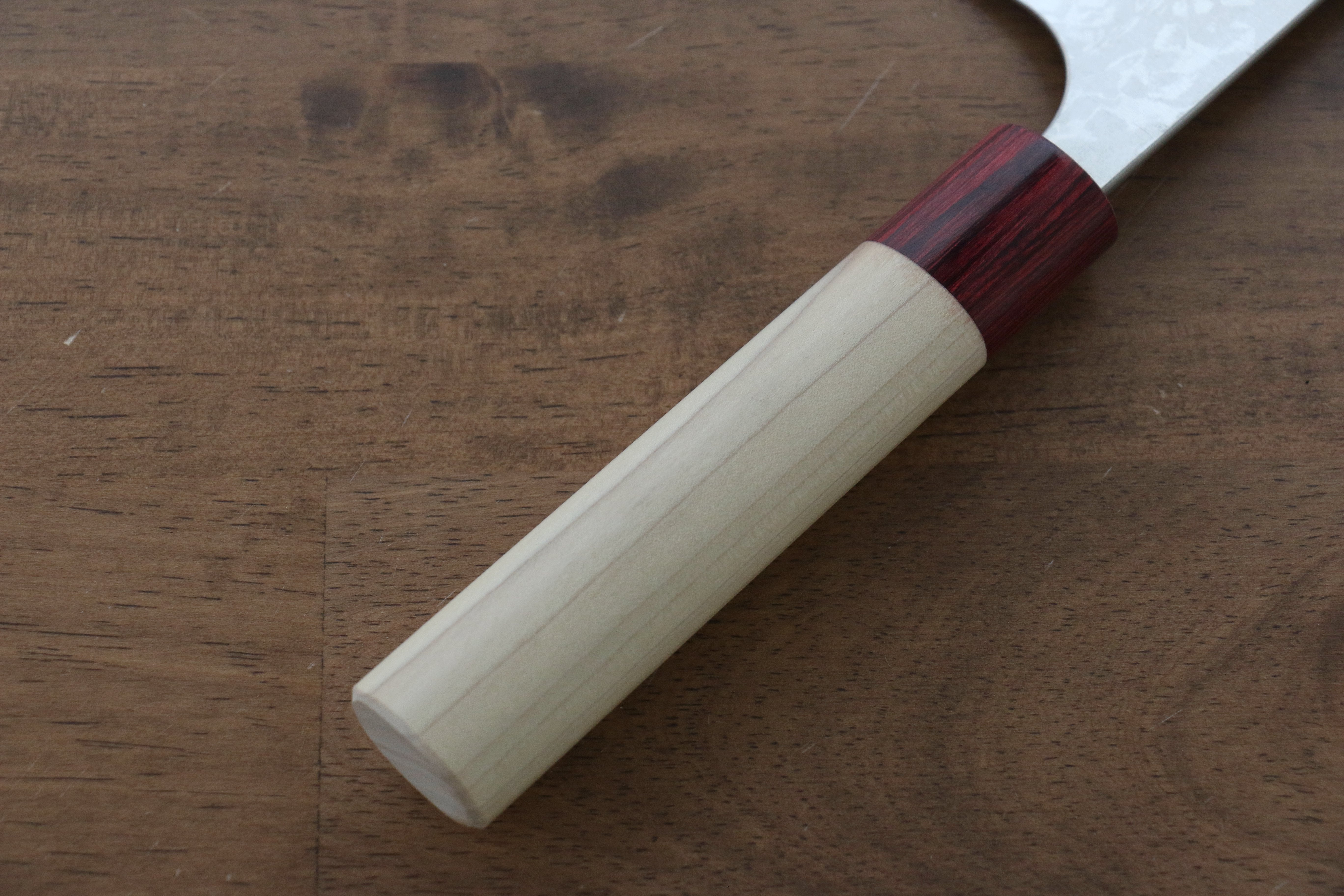Masakage Kiri VG10 Damascus Bunka 170mm Magnolia Handle - Seisuke Knife