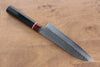 Seisuke VG10 Damascus Santoku 180mm Black Pakka wood Handle - Seisuke Knife - Slide 2