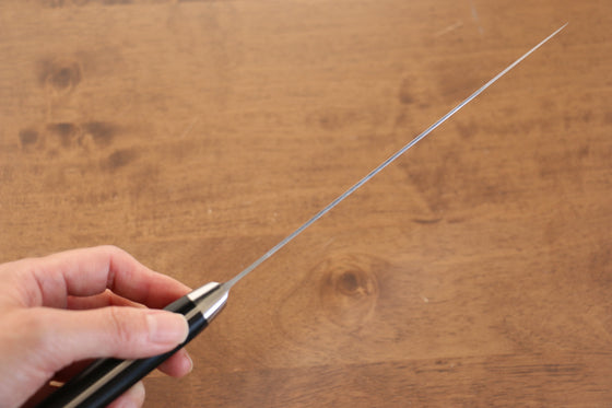 Seisuke Kagami AUS10 Mirrored Finish Damascus Gyuto 180mm Black Pakka wood Handle - Seisuke Knife