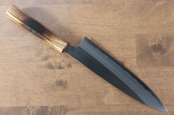 Seisuke White Steel No.2 Gyuto 210mm with Burnt Oak (Mehakkaku) Handle - Seisuke Knife