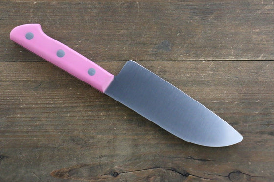 Sakai Takayuki Molybdenum Kitchen Knife for Kids (Pink) - Seisuke Knife